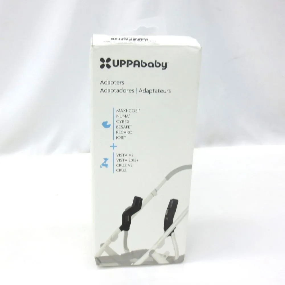 UPPAbaby VISTA Lower Car Seat Adapters - Compatible with VISTA 2015-2019 and VISTA V2 (90834) (Open Box)