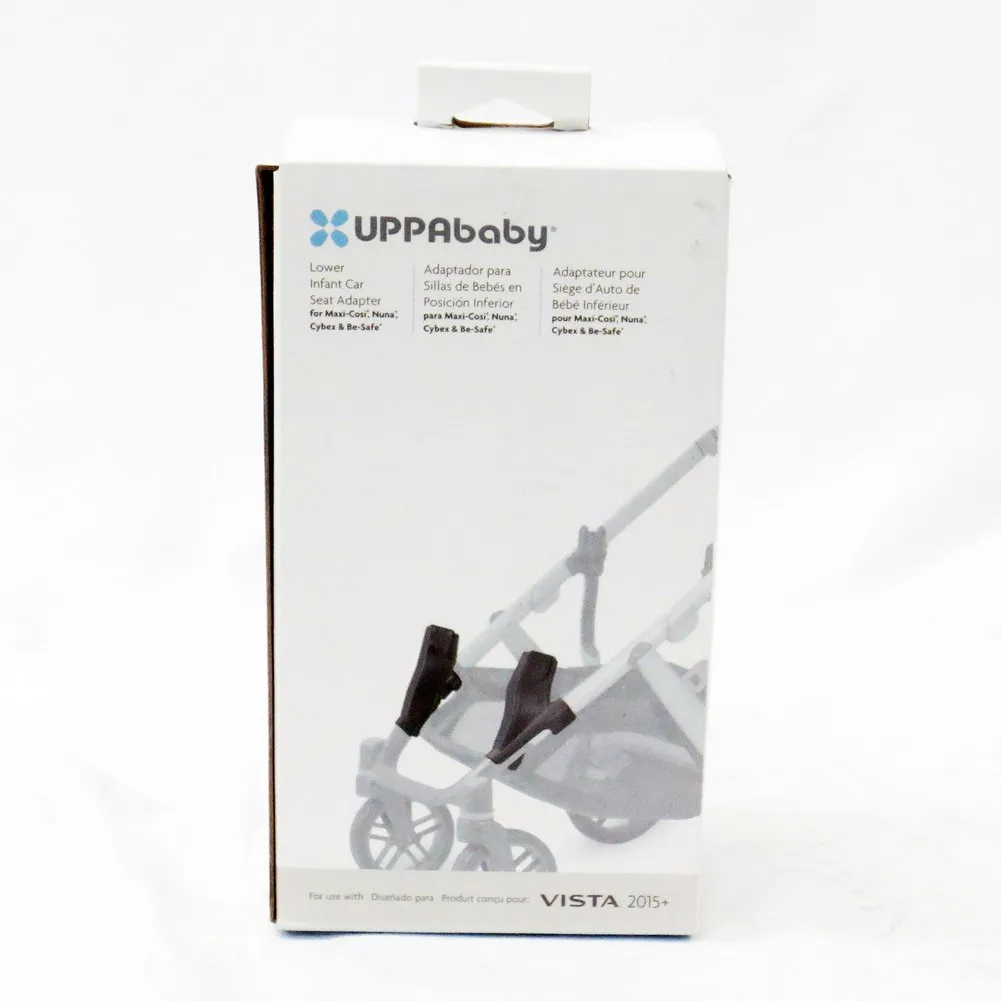 UPPAbaby Vista Lower Car Seat Adapters - For Vista 2015-2019 and Vista V2 (77899) (Open Box)