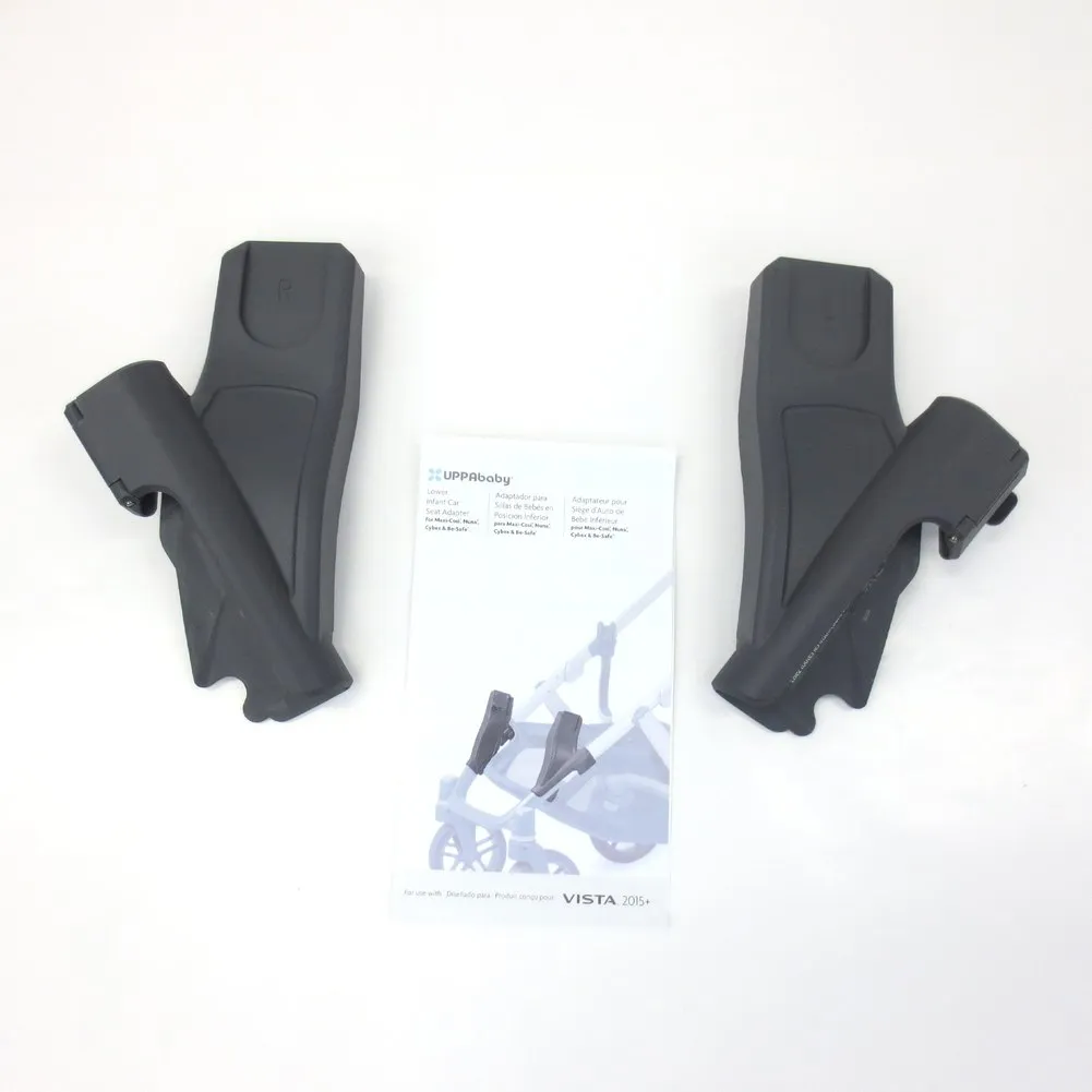 UPPAbaby Vista Lower Car Seat Adapters - For Vista 2015-2019 and Vista V2 (80273) (Open Box)