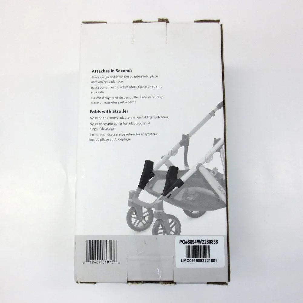 UPPAbaby Vista Lower Car Seat Adapters - For Vista 2015-2019 and Vista V2 (80868) (Open Box)