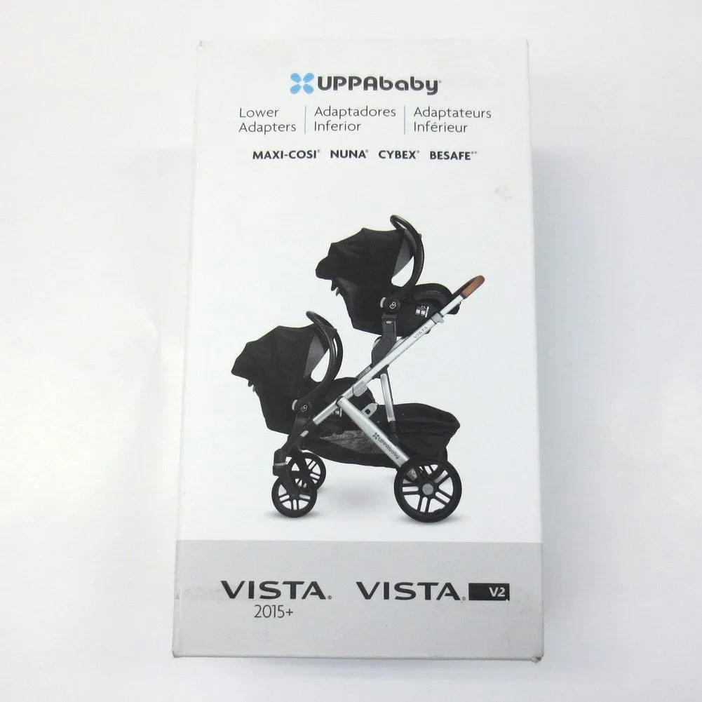 UPPAbaby Vista Lower Car Seat Adapters - For Vista 2015-2019 and Vista V2 (80868) (Open Box)