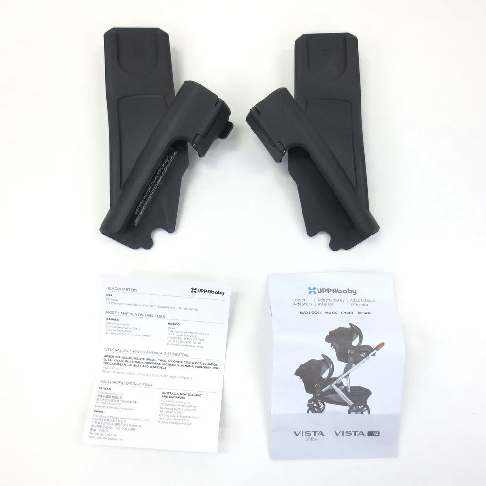 UPPAbaby Vista Lower Car Seat Adapters - For Vista 2015-2019 and Vista V2 (80868) (Open Box)