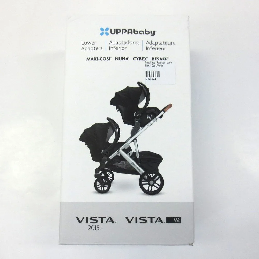 UPPAbaby Vista Lower Car Seat Adapters - For Vista 2015-2019 and Vista V2 (81014) (Open Box)