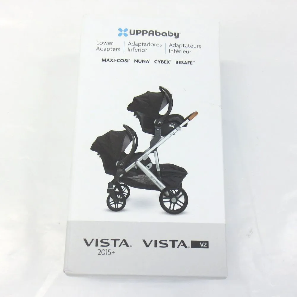 UPPAbaby Vista Lower Car Seat Adapters for Vista 2015-2019 and Vista V2 (82531) (Open Box)