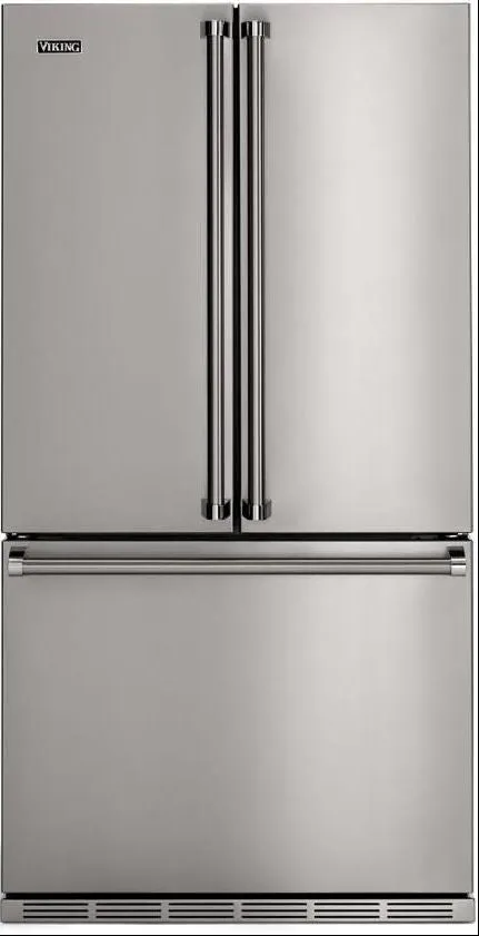 Viking 3 Series RVFFR336SS 36" Counter Depth French Door Refrigerator Pictures