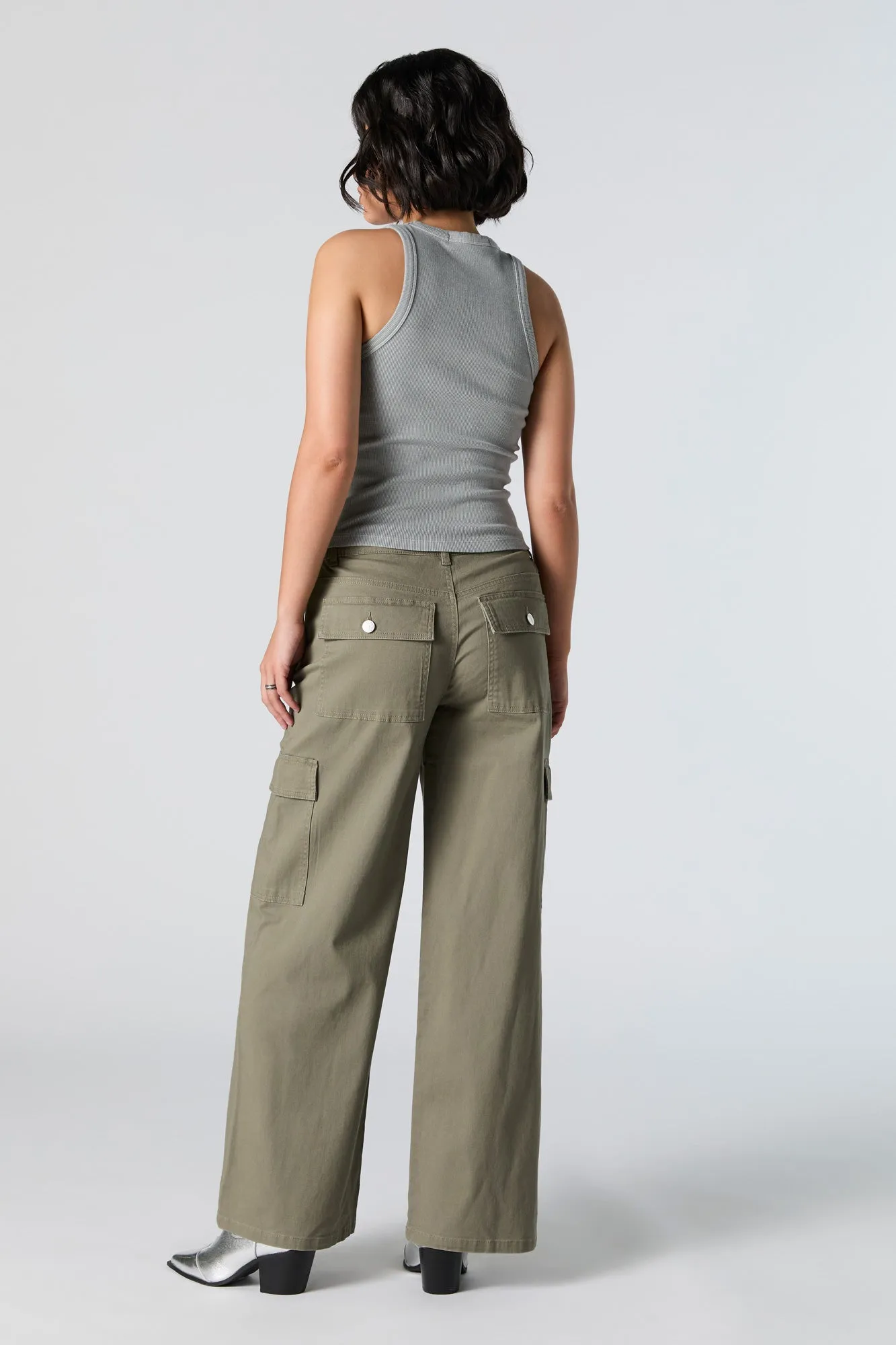 Wide Leg Cargo Pant