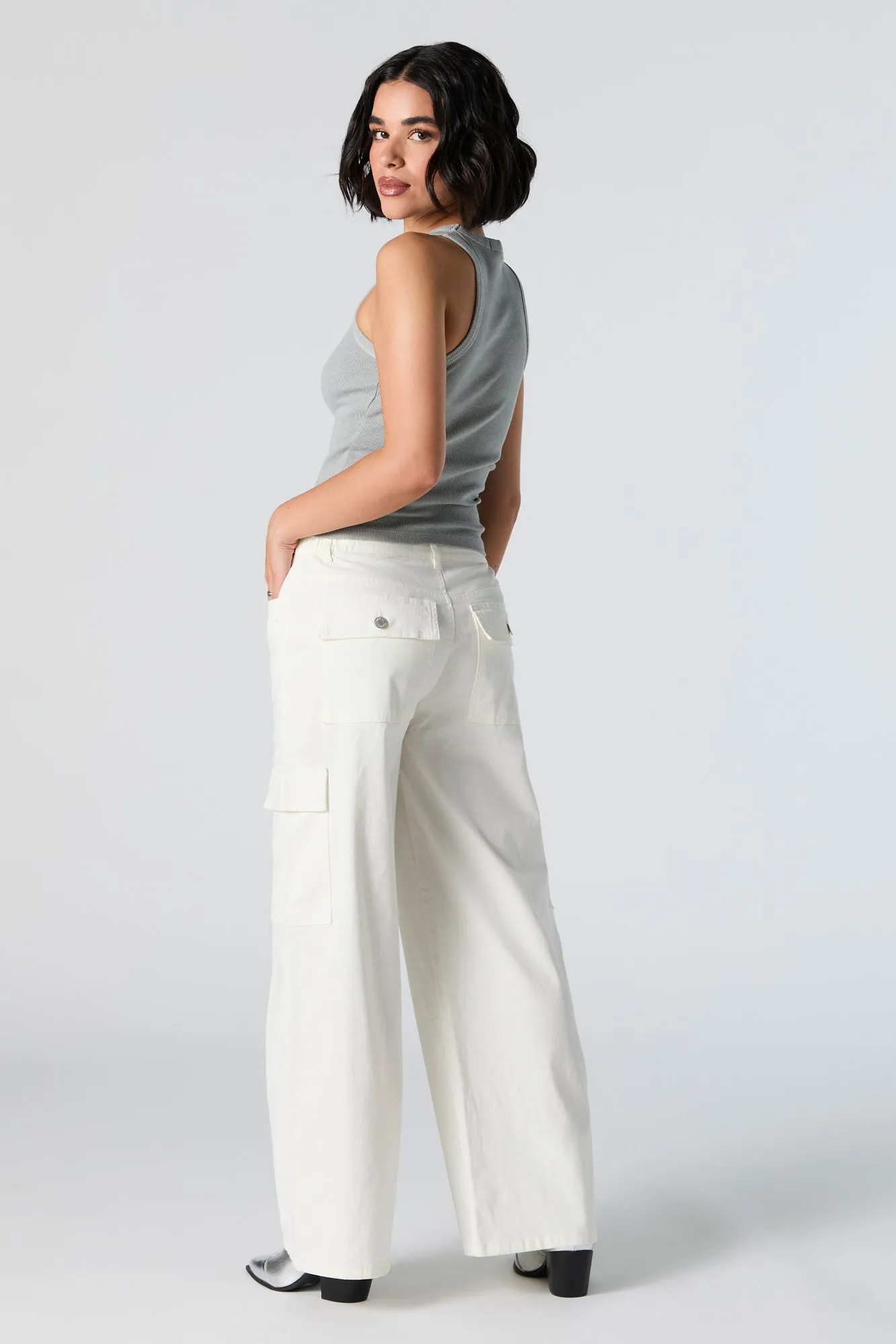 Wide Leg Cargo Pant