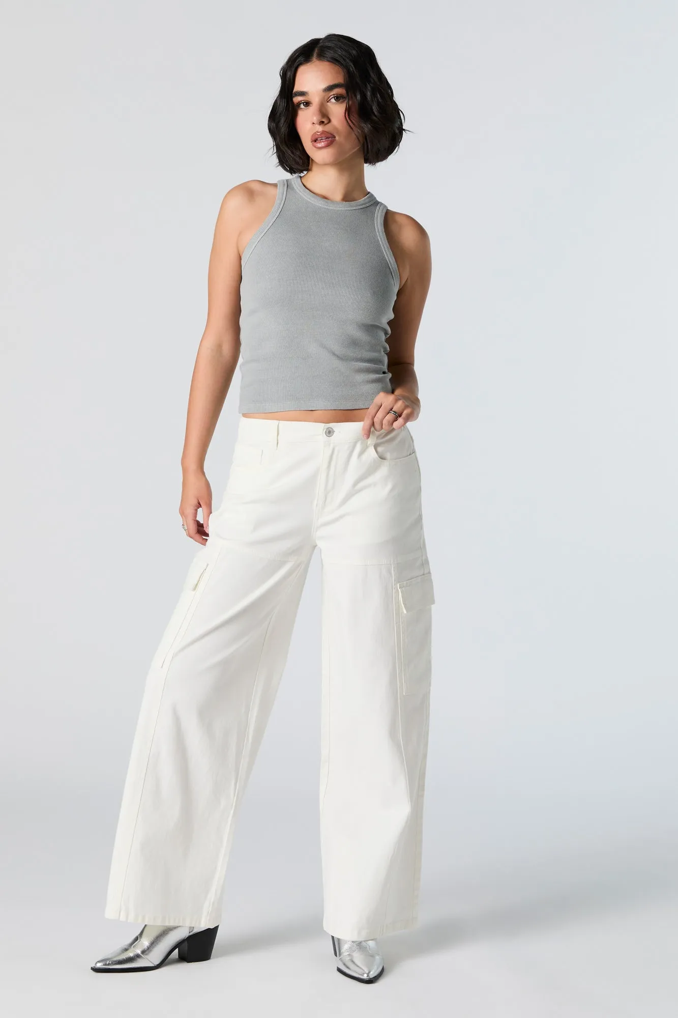 Wide Leg Cargo Pant