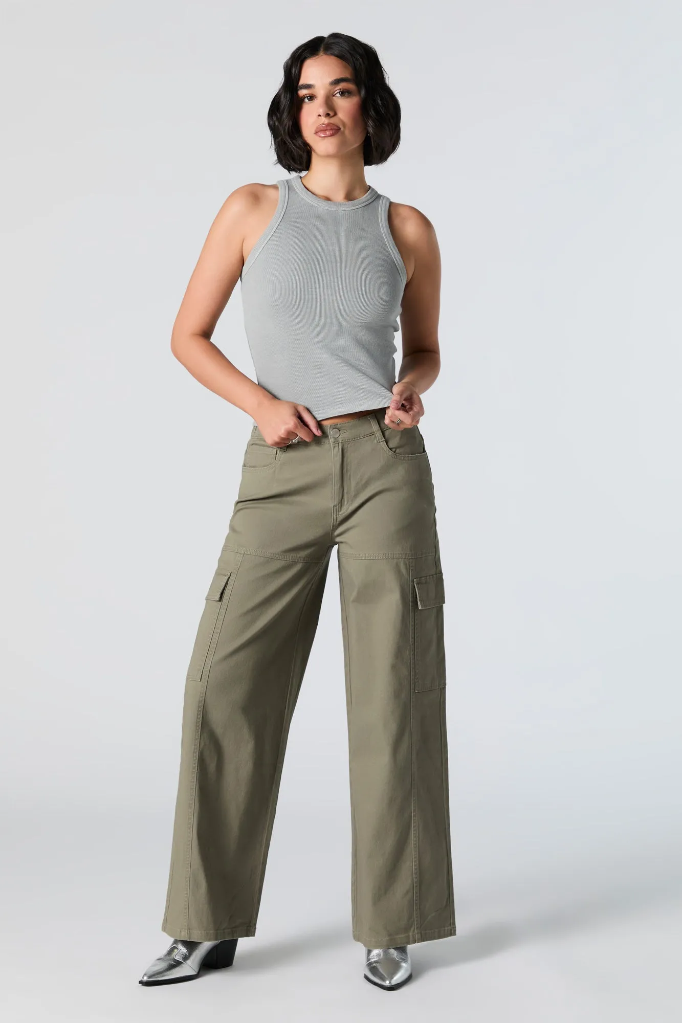 Wide Leg Cargo Pant