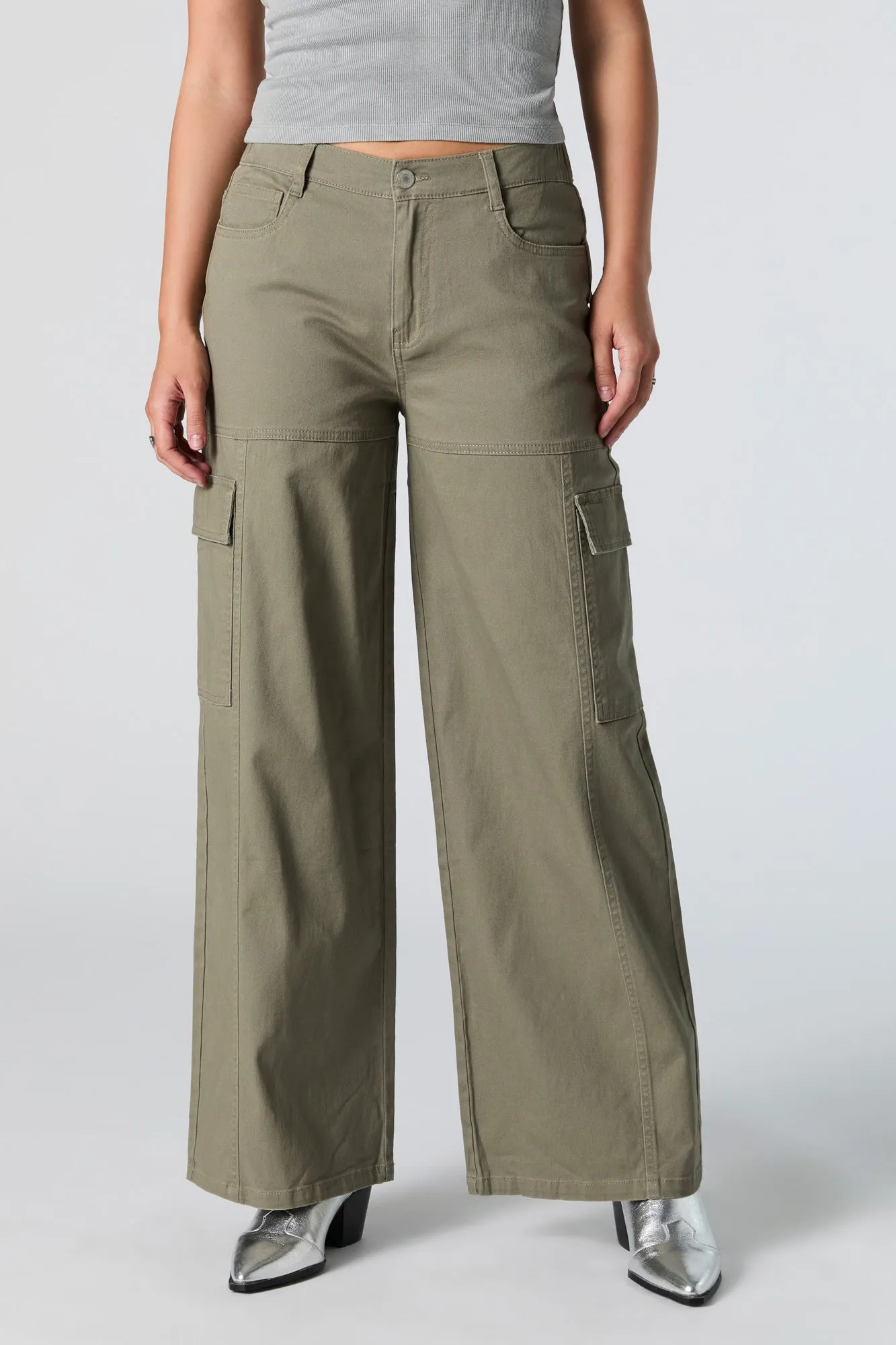 Wide Leg Cargo Pant