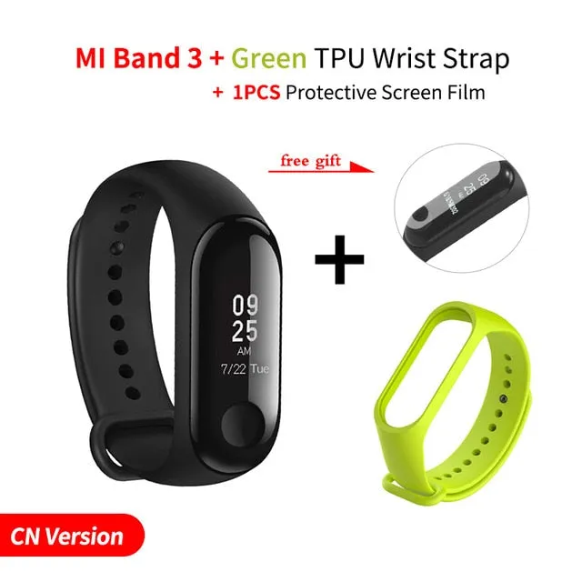 Xiaomi Mi Band 3 Smart Wristband Fitness Bracelet MiBand Band3  0.78" Message Display OLED Message Heart Rate Time Smartband