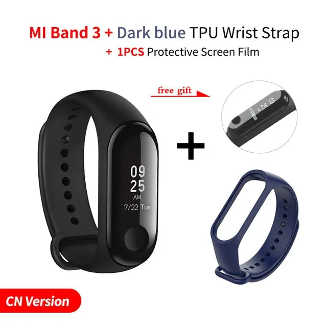 Xiaomi Mi Band 3 Smart Wristband Fitness Bracelet MiBand Band3  0.78" Message Display OLED Message Heart Rate Time Smartband