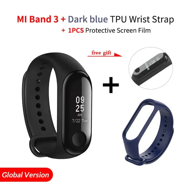 Xiaomi Mi Band 3 Smart Wristband Fitness Bracelet MiBand Band3  0.78" Message Display OLED Message Heart Rate Time Smartband