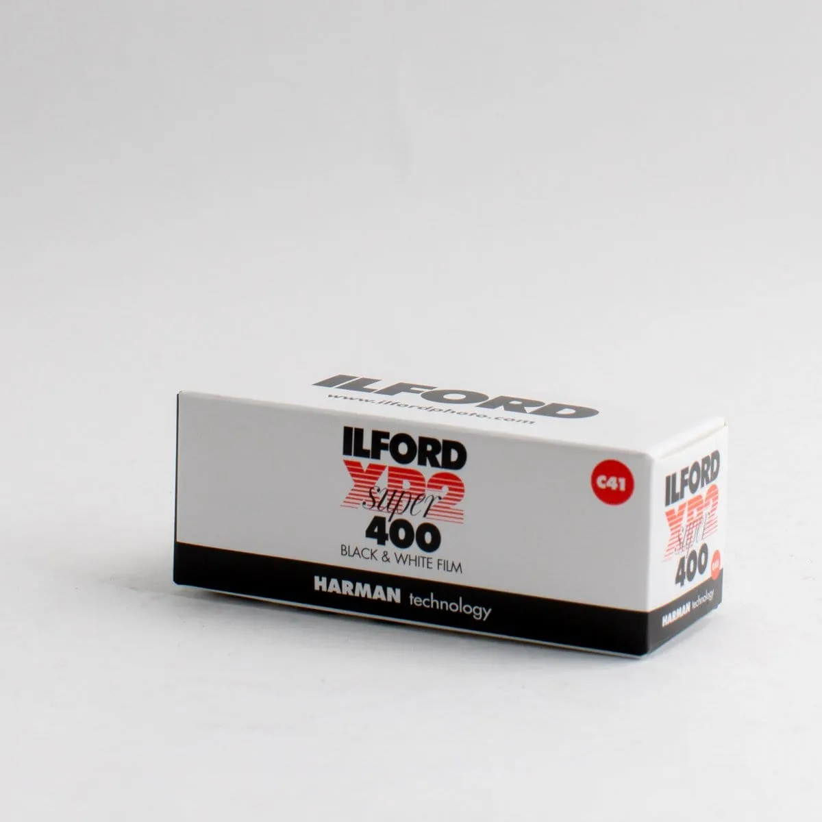 XP2 Super 400, 120 Format, Black and White C41 Film (Single Roll)