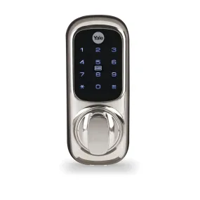 Yale Smart Living YD-01-CON-NOMOD-CH Keyless Connected Ready Smart Door Lock, Touch Keypad, works with Alexa, Chrome