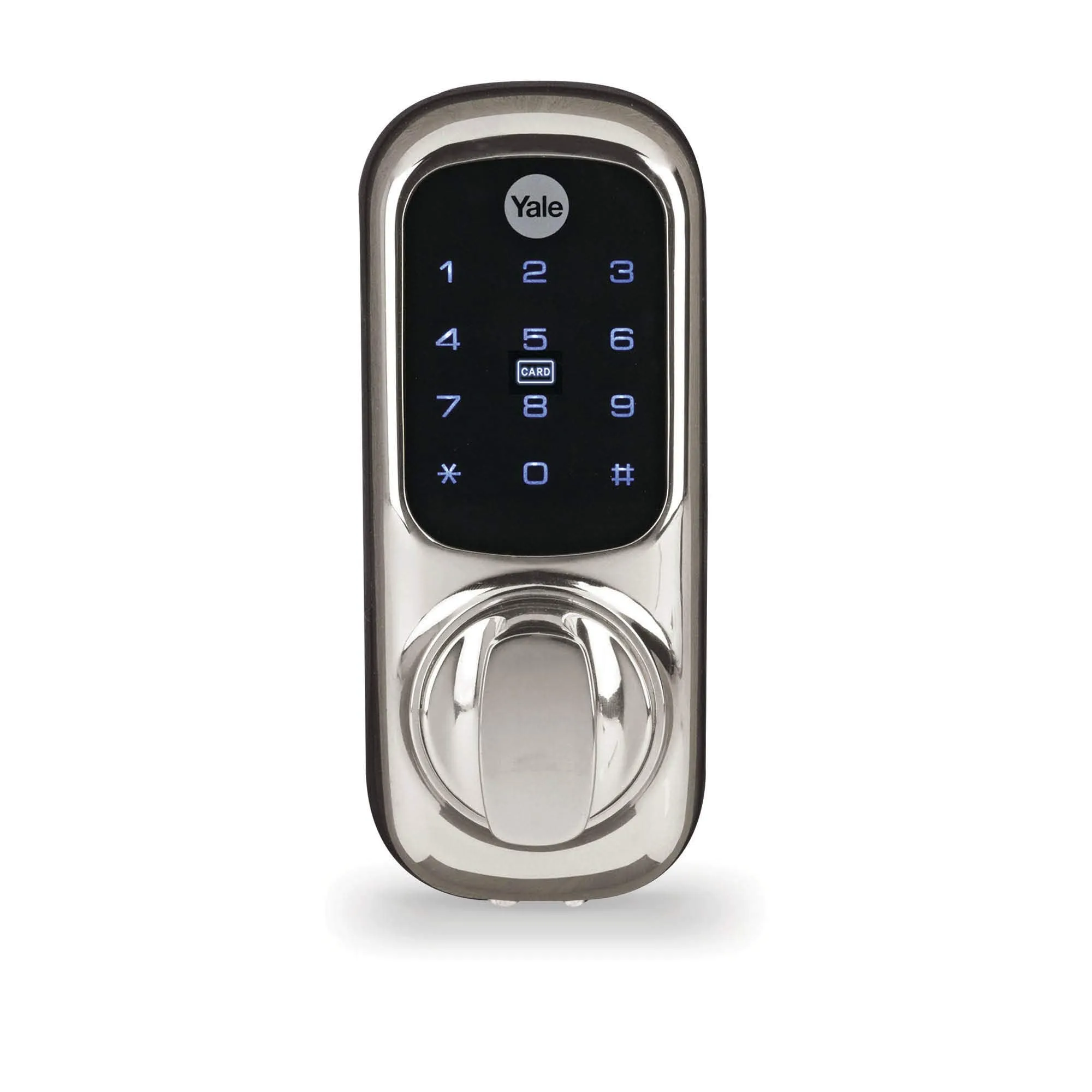 Yale Smart Living YD-01-CON-NOMOD-CH Keyless Connected Ready Smart Door Lock, Touch Keypad, works with Alexa, Chrome